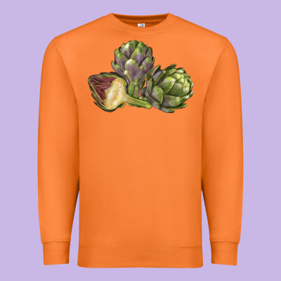 Artichoke Premium Sweatshirt Designed By Lillyallendesigns