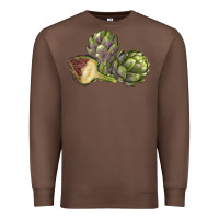 Chestnut Artichoke Premium Sweatshirt - LillyAllenDesigns