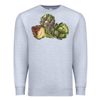 Heather Grey Artichoke Premium Sweatshirt - LillyAllenDesigns