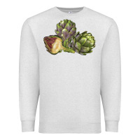Oatmeal Heather Artichoke Premium Sweatshirt - LillyAllenDesigns