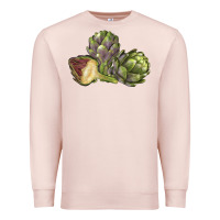Pale Pink Artichoke Premium Sweatshirt - LillyAllenDesigns