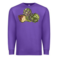Purple Artichoke Premium Sweatshirt - LillyAllenDesigns
