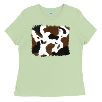 Matcha cowhide Ladies Tee - RanaPortraitStore