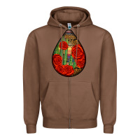 Chestnut mexican teardrop Zipper Hoodie - BundleAndBundleShop