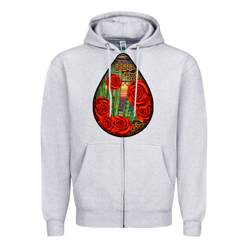 Mexican Teardrop Zipper Hoodie by BundleAndBundleShop | Teevron
