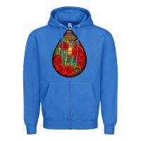 True Royal mexican teardrop Zipper Hoodie - BundleAndBundleShop