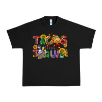 Black Tacos and tequila Urban Heavy Tee - NancyCooperArtShop