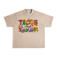 French Oak Tacos and tequila Urban Heavy Tee - NancyCooperArtShop