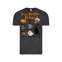 Vintage Black Things That Make Me Happy Vintage Tee - texasbilliewilder