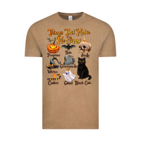 Vintage Coffee Things That Make Me Happy Vintage Tee - texasbilliewilder