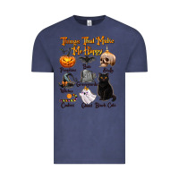 Vintage Denim Things That Make Me Happy Vintage Tee - texasbilliewilder