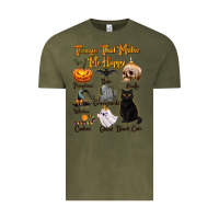 Vintage Olive Things That Make Me Happy Vintage Tee - texasbilliewilder