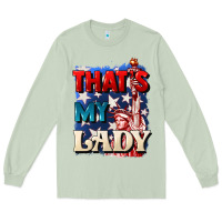 Matcha thats my lady 4th of july Long Sleeve Tee - CowGirlArtShop
