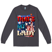 Smoke thats my lady 4th of july Long Sleeve Tee - CowGirlArtShop