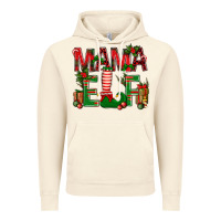 Vintage Artic Christmas Mama Elf Vintage Hoodie - NancyCooperArtShop
