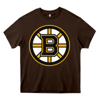 Chocolate Brown the bruins Heavy Core Tee - tuanDangUi