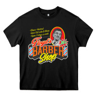 Black floyd's barbershop Heavy Core Tee - tuanDangUi