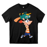 Black phineas and perry Heavy Core Tee - tuanDangUi