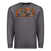 Charcoal Heather home america Premium Sweatshirt - SublimationCraftShop