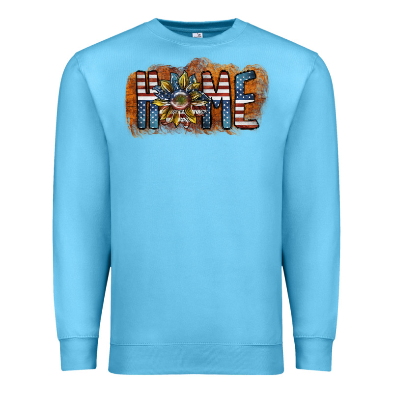 Home America Premium Sweatshirt by SublimationCraftShop | Teevron