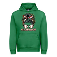 Emerald baseballmom messy bun Urban Hoodie - BarkalooDesign