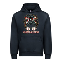 Navy baseballmom messy bun Urban Hoodie - BarkalooDesign