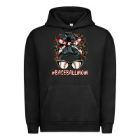 Pigment Black baseballmom messy bun Urban Hoodie - BarkalooDesign