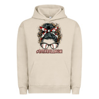 Pigment French Oak baseballmom messy bun Urban Hoodie - BarkalooDesign