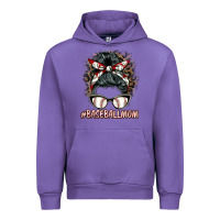 Tulip baseballmom messy bun Urban Hoodie - BarkalooDesign