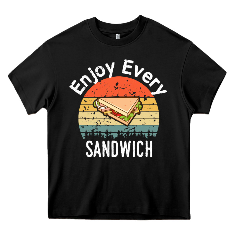 Enjoy Every Sandwich   Sandwich Gift   Sandwich Lover   Funny Gift Ide Heavy Core Tee by tuanDangUi | Teevron