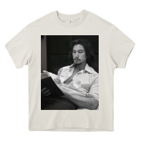 Cream adam driver 40 Heavy Core Tee - tuanDangUi