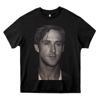 Black ryan gosling 15 Heavy Core Tee - tuanDangUi
