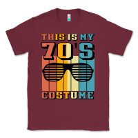 Burgundy This İs My 70'S Costume Classic Tee - Bettercallsaul