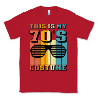 Red This İs My 70'S Costume Classic Tee - Bettercallsaul
