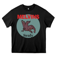 Black melvins houdini sealy colour Heavy Core Tee - tuanDangUi