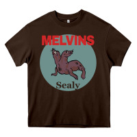 Chocolate Brown melvins houdini sealy colour Heavy Core Tee - tuanDangUi