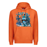 Carrot let's roll Premium Hoodie - FaDigitalArtStudio