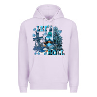 Lilac let's roll Premium Hoodie - FaDigitalArtStudio