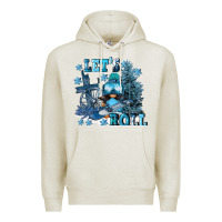 Oatmeal Heather let's roll Premium Hoodie - FaDigitalArtStudio