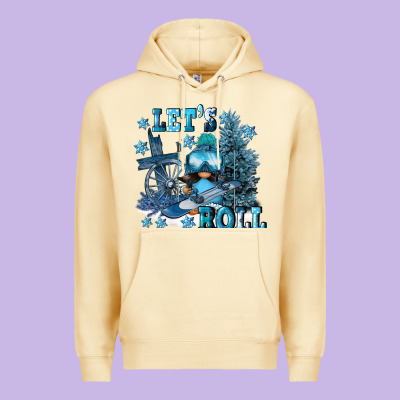 Let's Roll Premium Hoodie Designed By Fadigitalartstudio