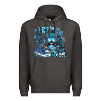 Smoke let's roll Premium Hoodie - FaDigitalArtStudio