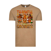Vintage Coffee thankful for my gnomies Vintage Tee - NancyCooperArtShop