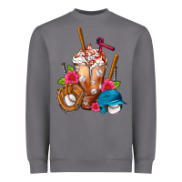 Storm Baseball Frappe Heavyweight Sweatshirt - FaDigitalArtStudio