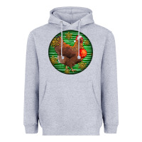 Heather Grey new hampshire red chicken christmas Heavyweight Hoodie - LillyAllenDesigns