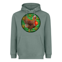 Sage new hampshire red chicken christmas Heavyweight Hoodie - LillyAllenDesigns