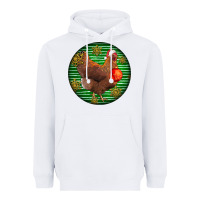 White new hampshire red chicken christmas Heavyweight Hoodie - LillyAllenDesigns