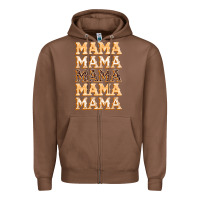 Chestnut fall mama Zipper Hoodie - BundleAndBundleShop