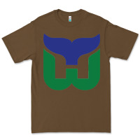 Cacao vintage hartford hockey   retro whalers Premium Tee - tuanDangUi