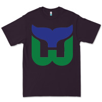 Plum vintage hartford hockey   retro whalers Premium Tee - tuanDangUi