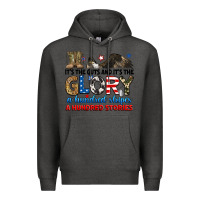Charcoal Heather it's the guts and it's the glory a hundred stories Premium Hoodie - RanaPortraitStore